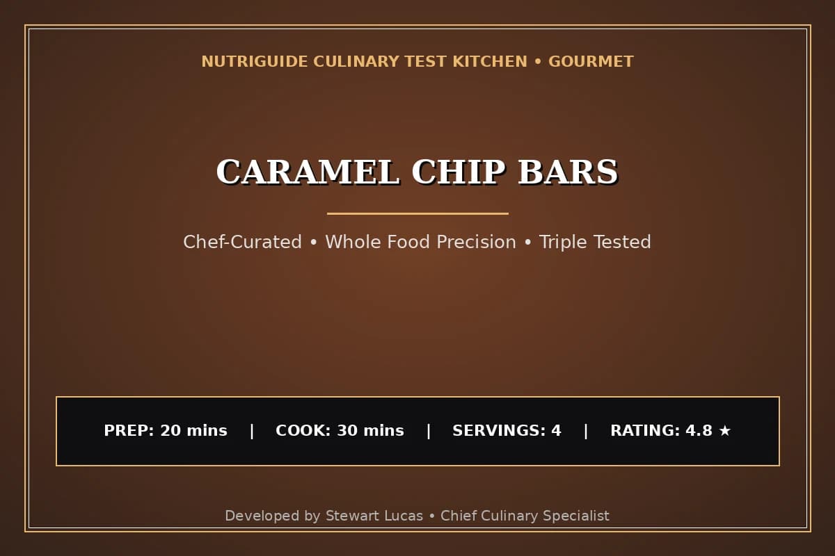 Caramel Chip Bars