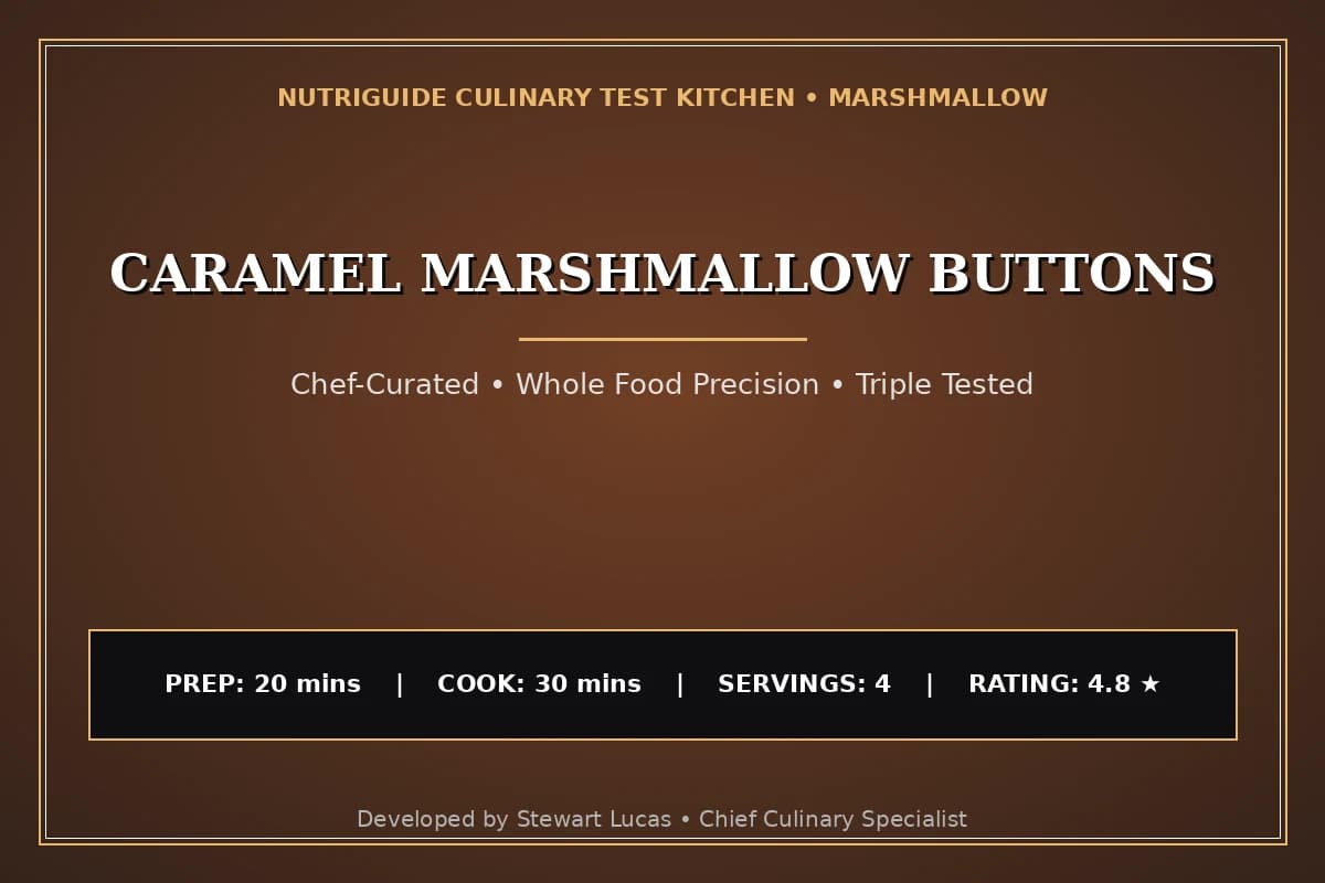 Caramel Marshmallow Buttons