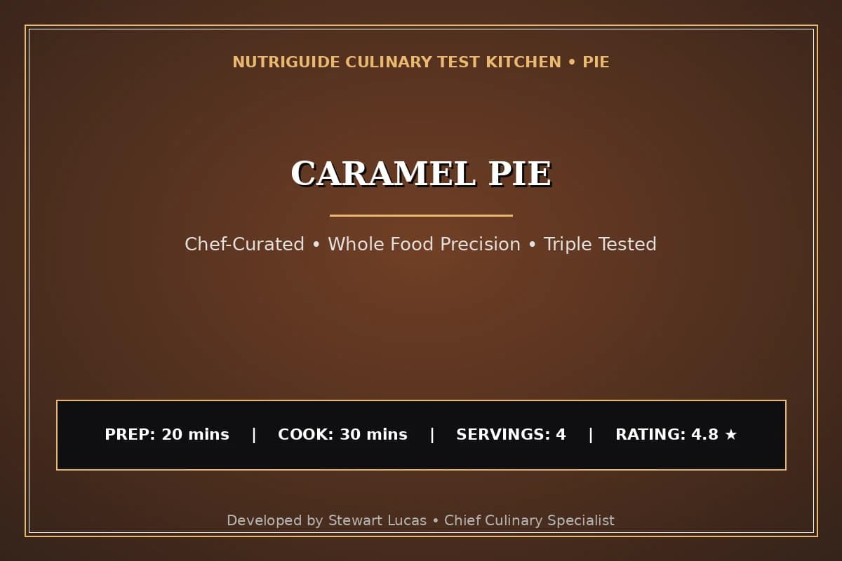 Caramel Pie