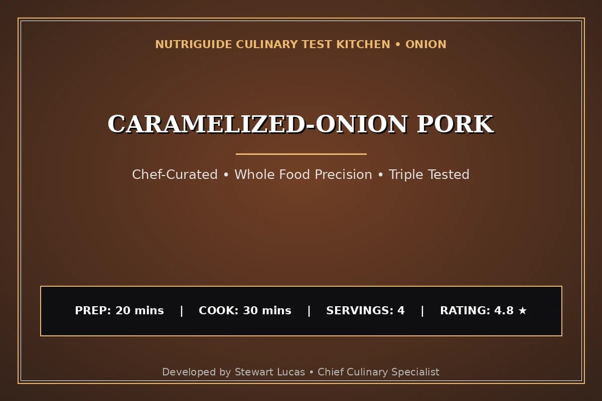 Caramelized-Onion Pork
