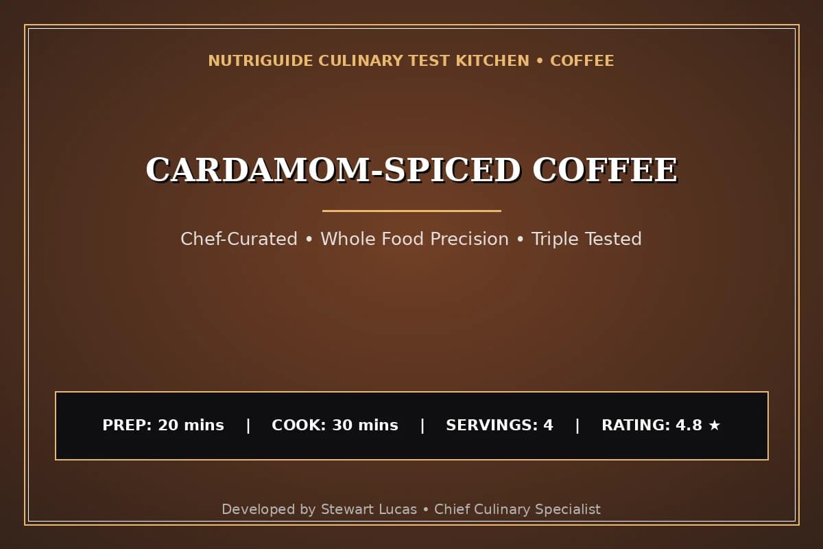 Cardamom-Spiced Coffee