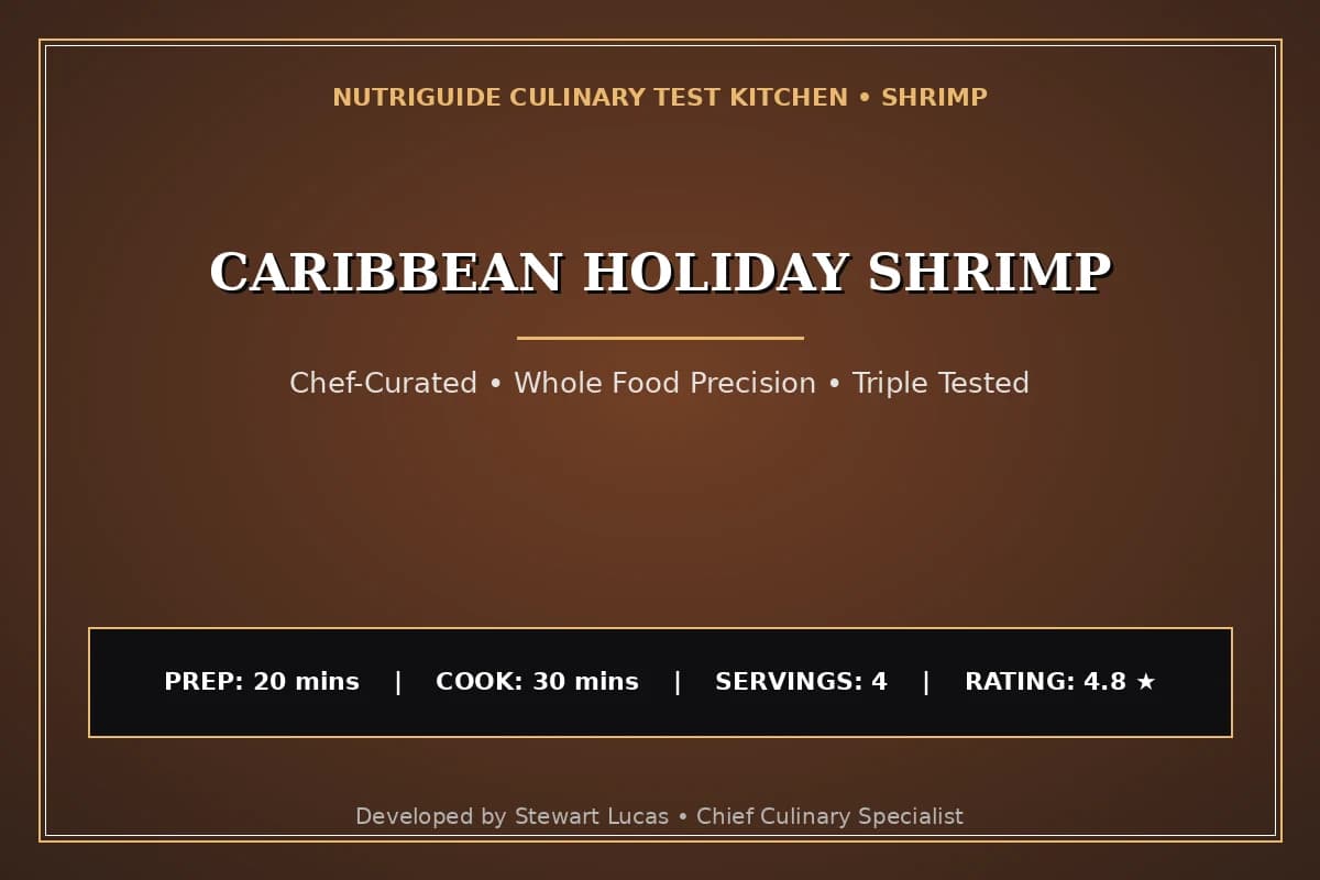 Caribbean Holiday Shrimp