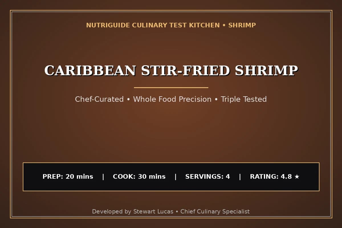 Caribbean Stir-Fried Shrimp