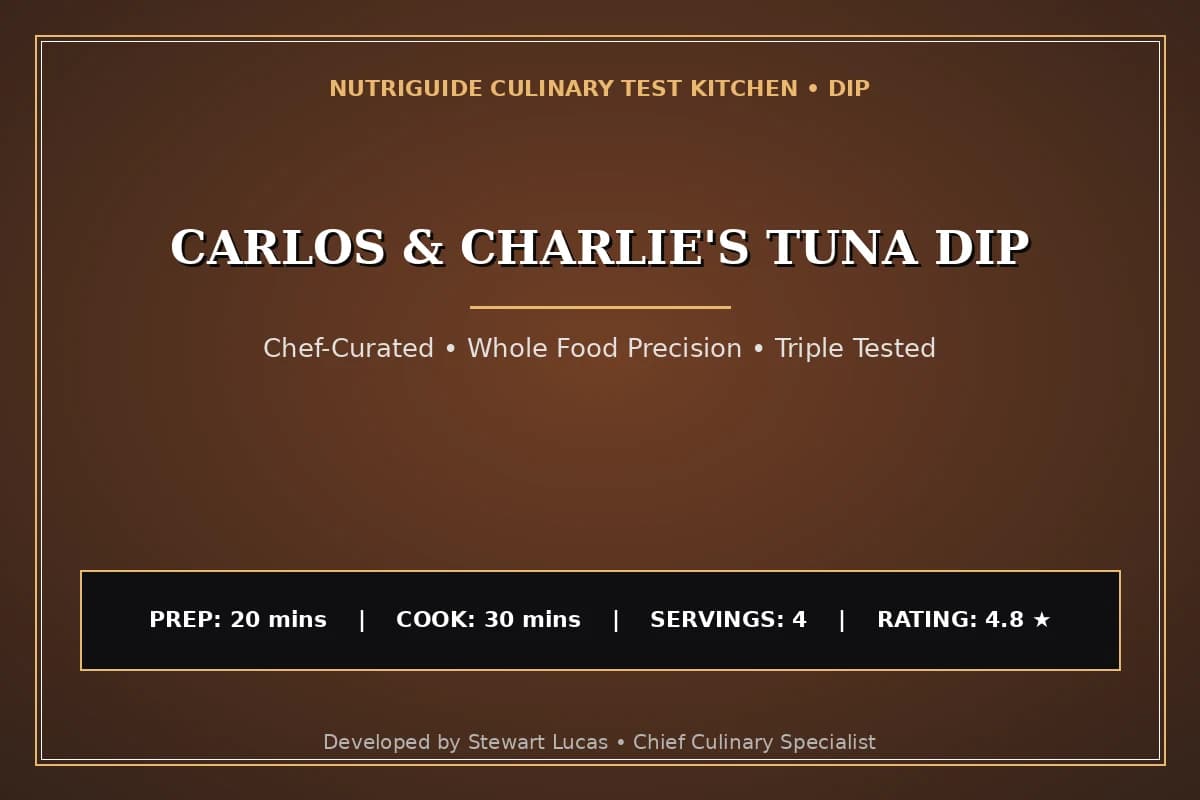 Carlos & Charlie'S Tuna Dip