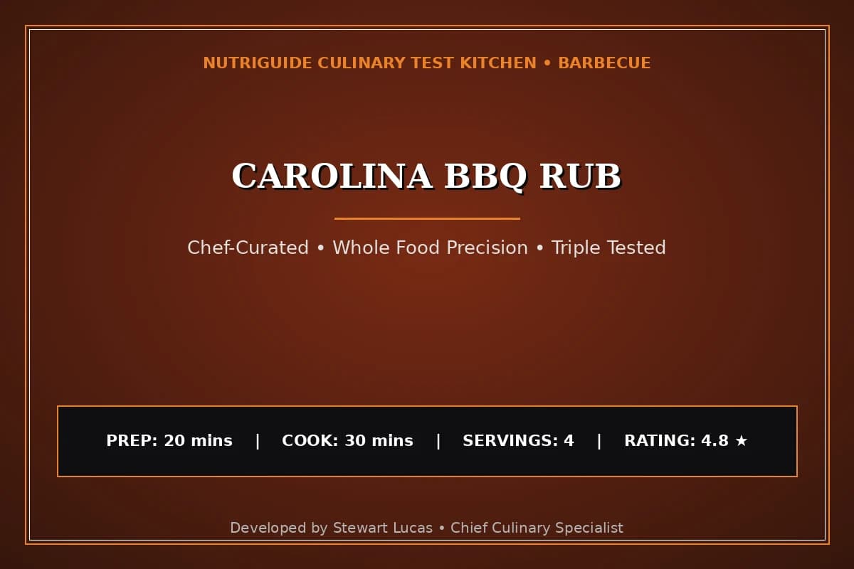 Carolina Bbq Rub