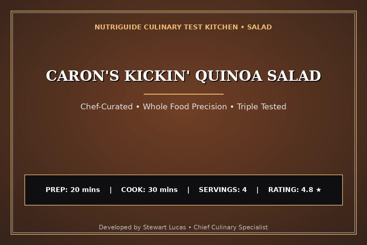 Caron'S Kickin' Quinoa Salad