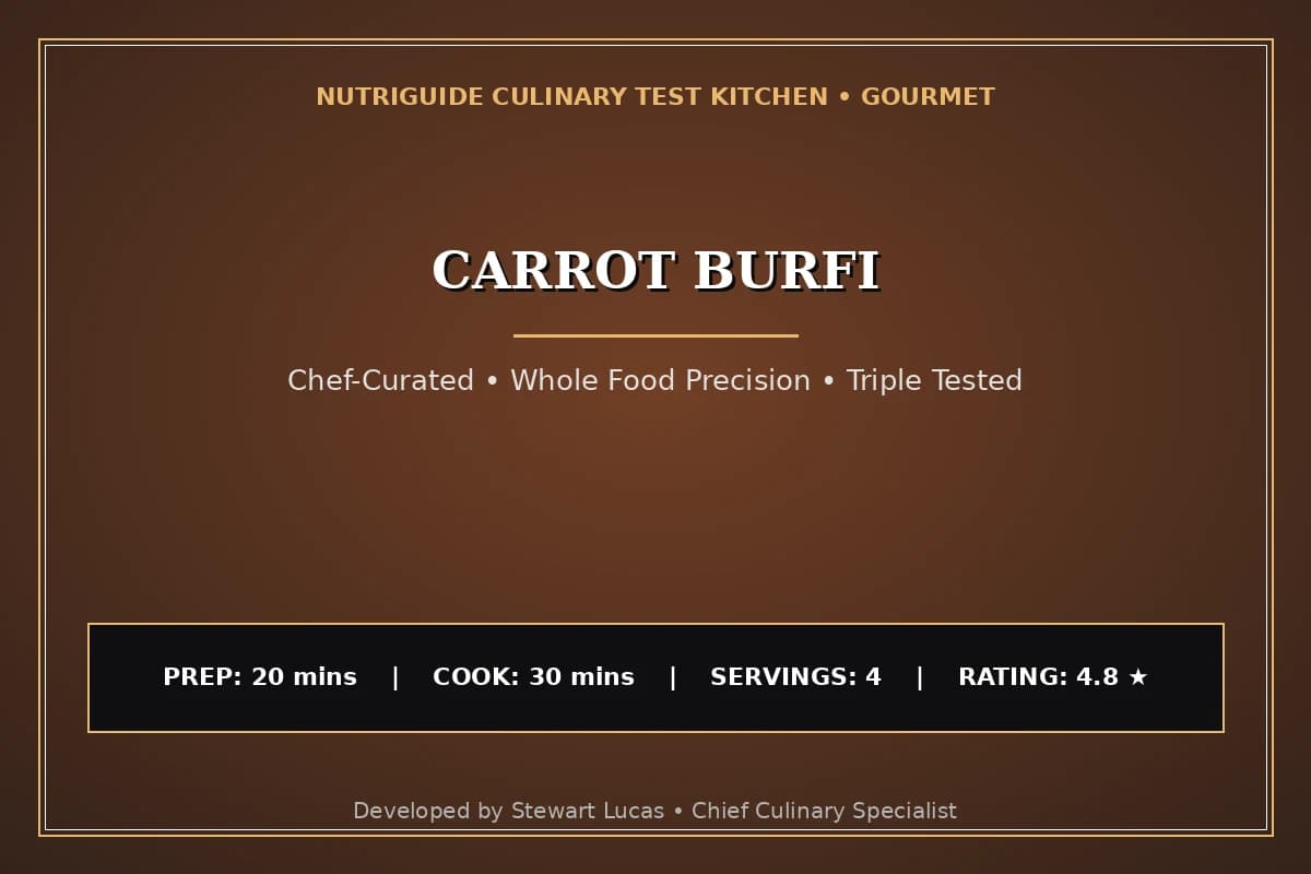 Carrot Burfi