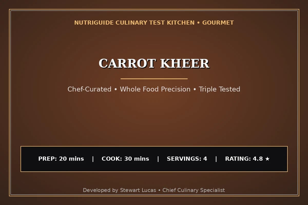 Carrot Kheer