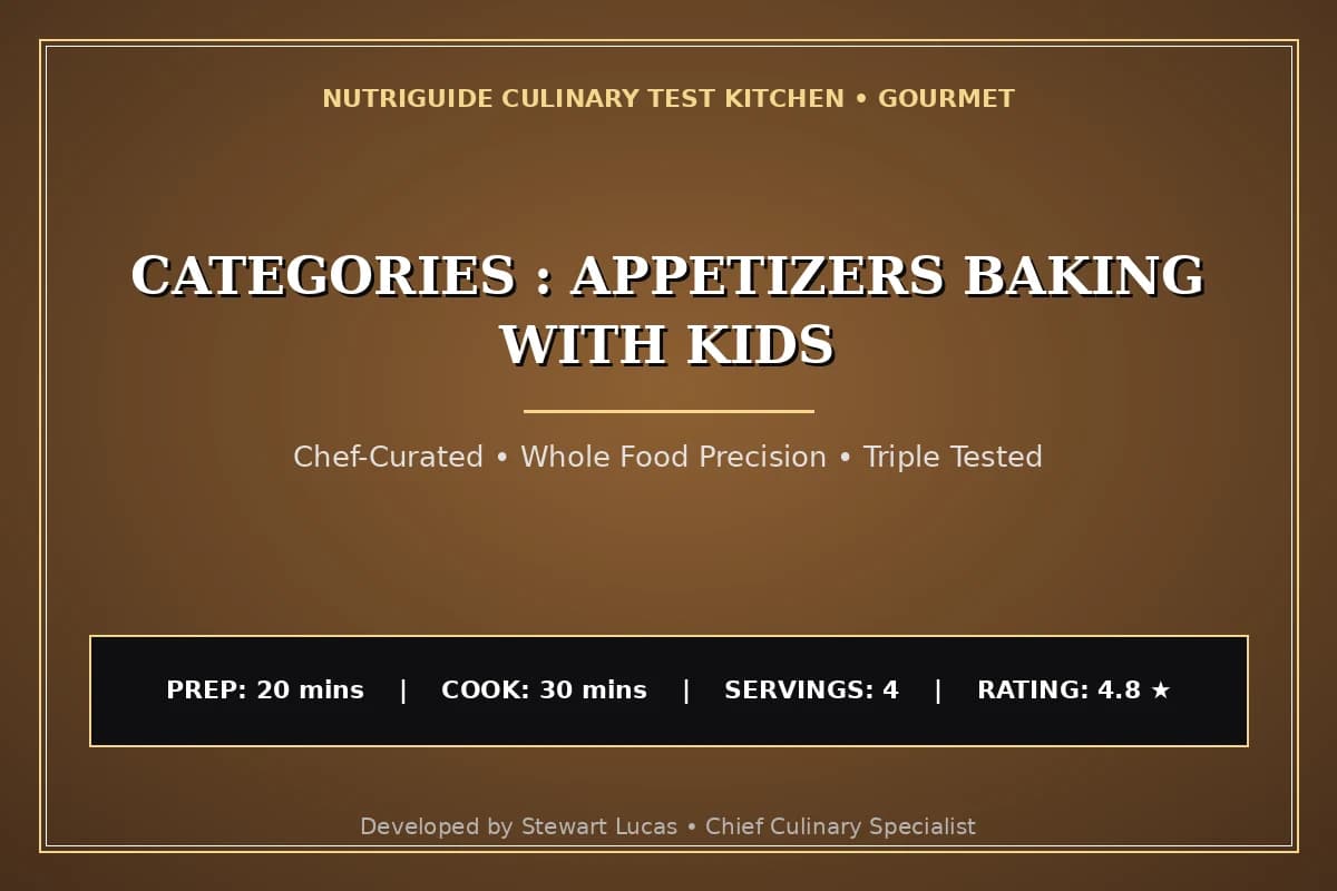 Categories : Appetizers Baking With Kids