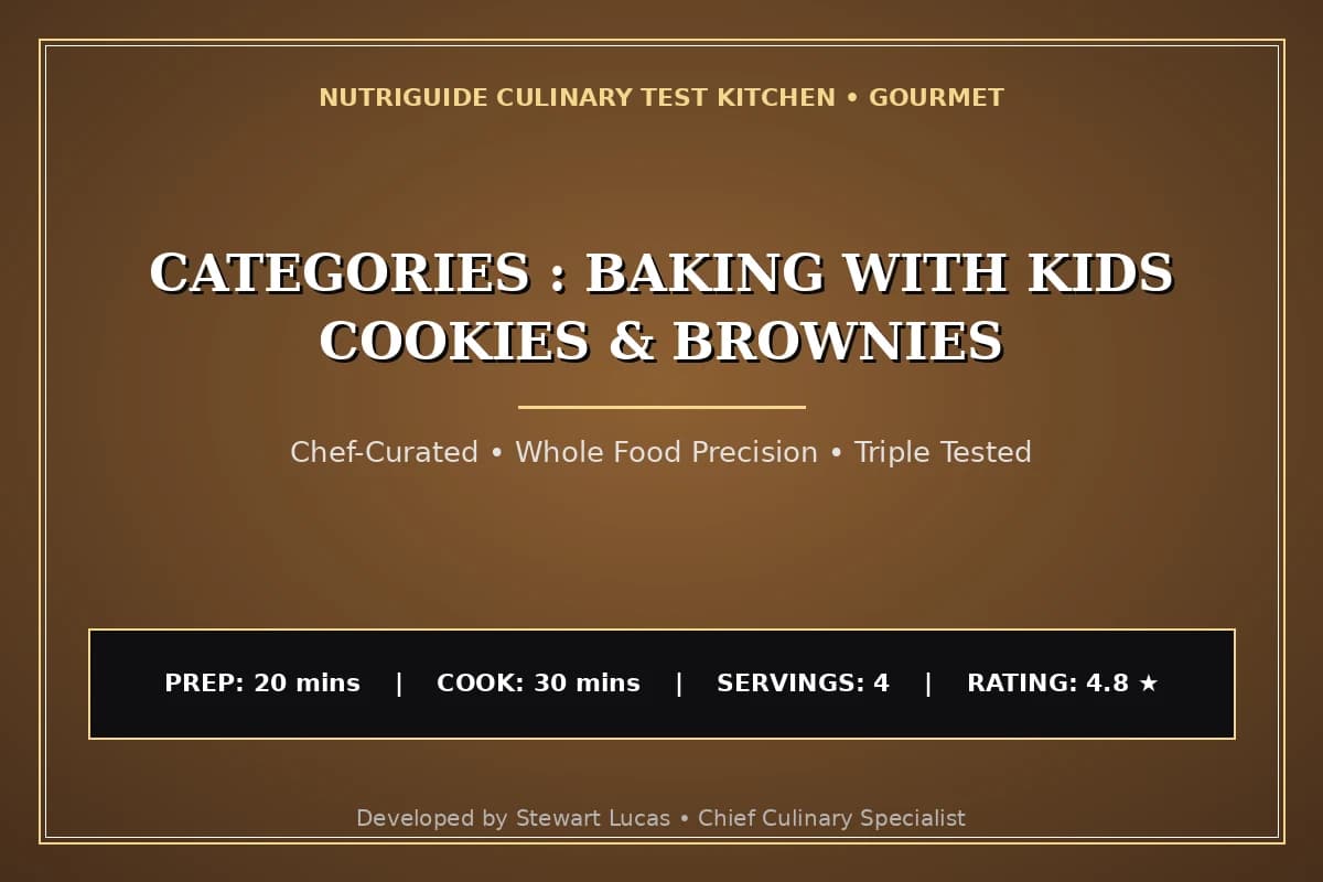 Categories : Baking With Kids Cookies & Brownies