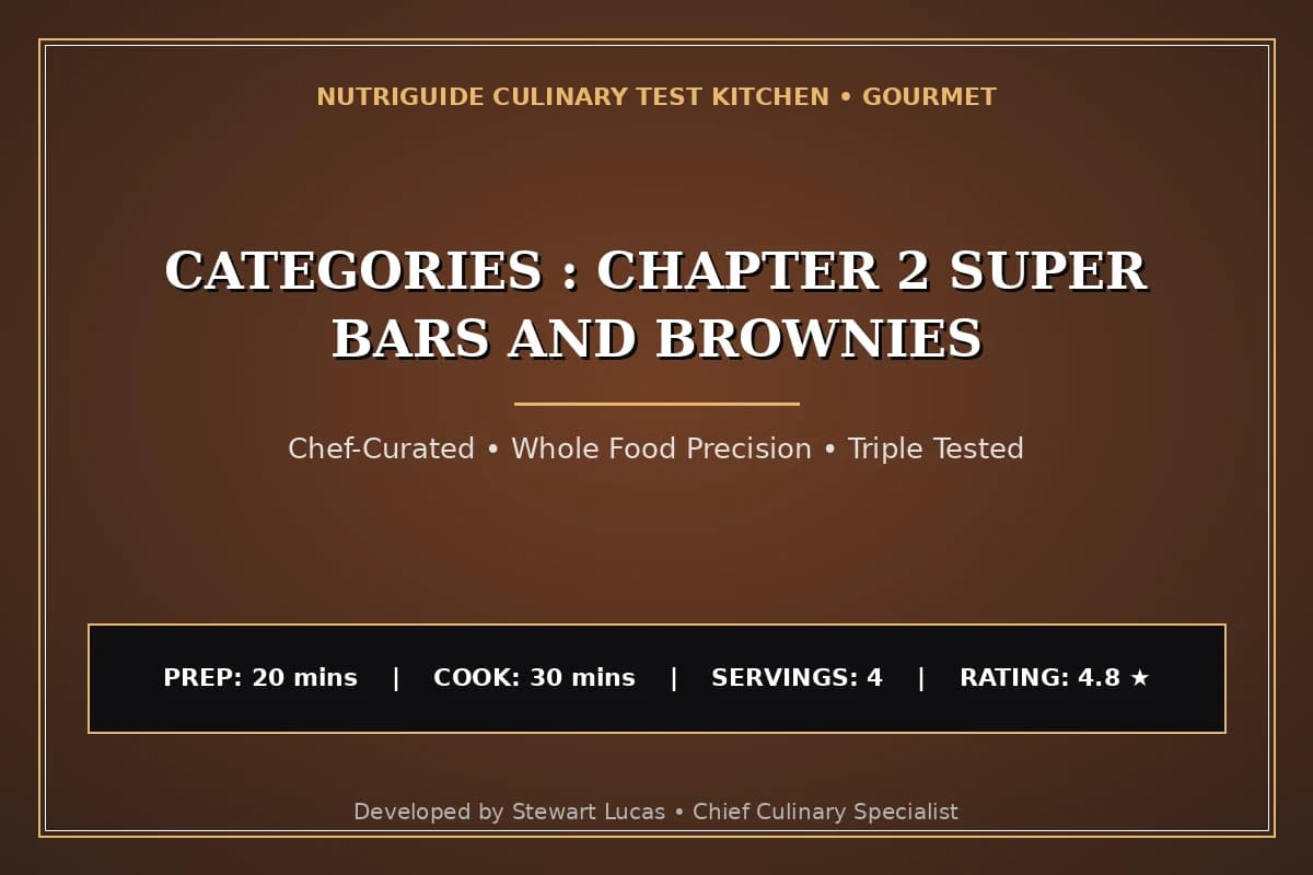 Categories : Chapter 2 Super Bars And Brownies