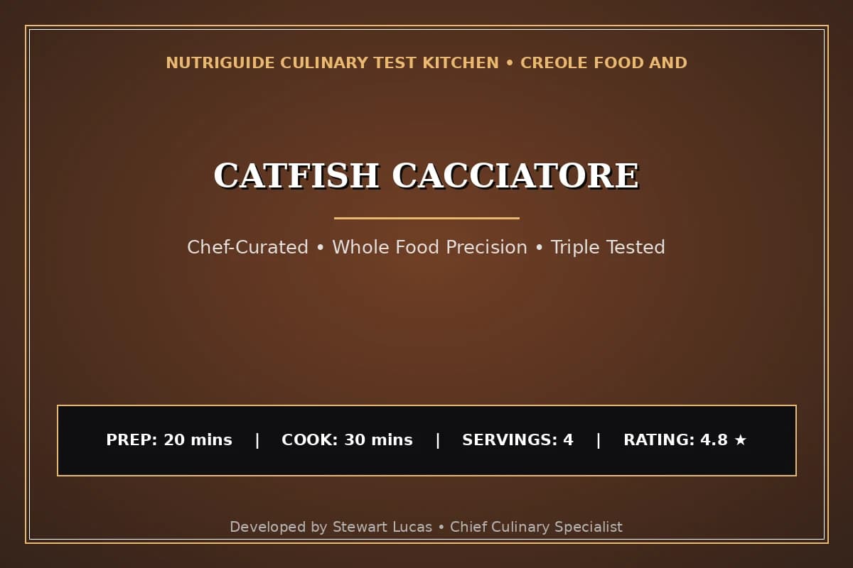 Catfish Cacciatore