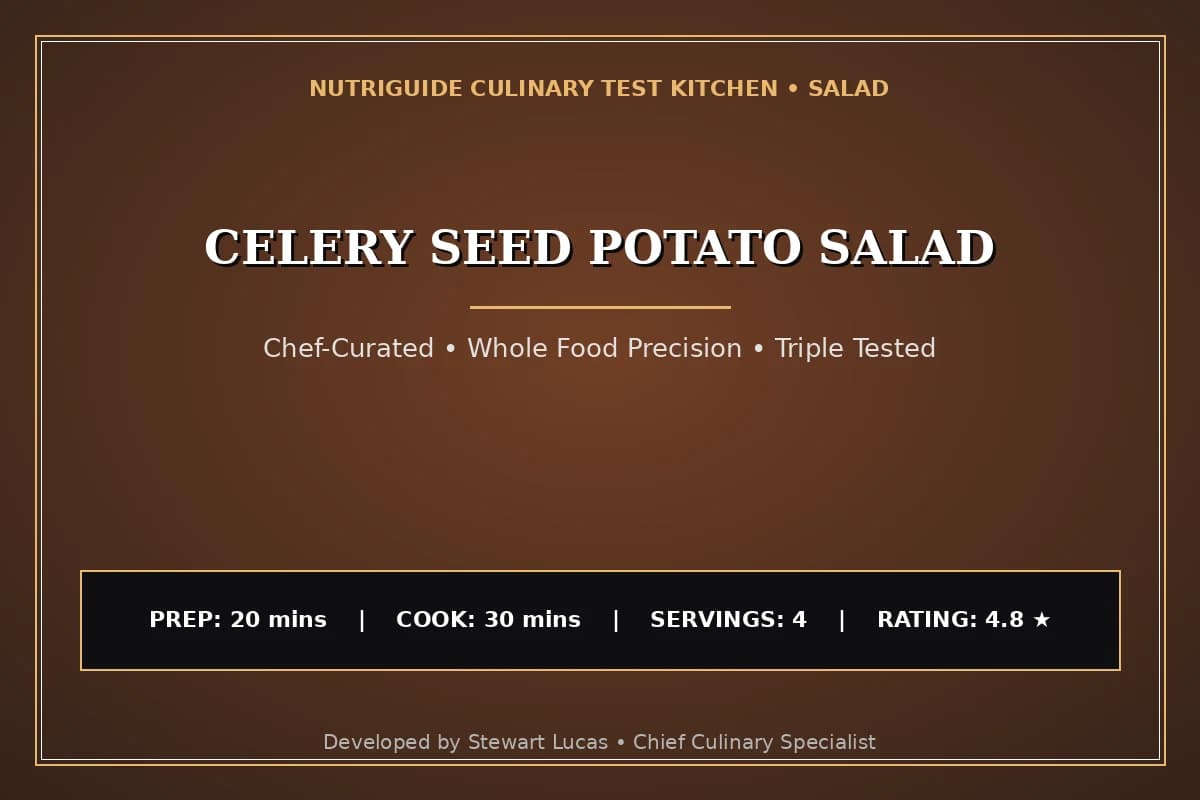 Celery Seed Potato Salad