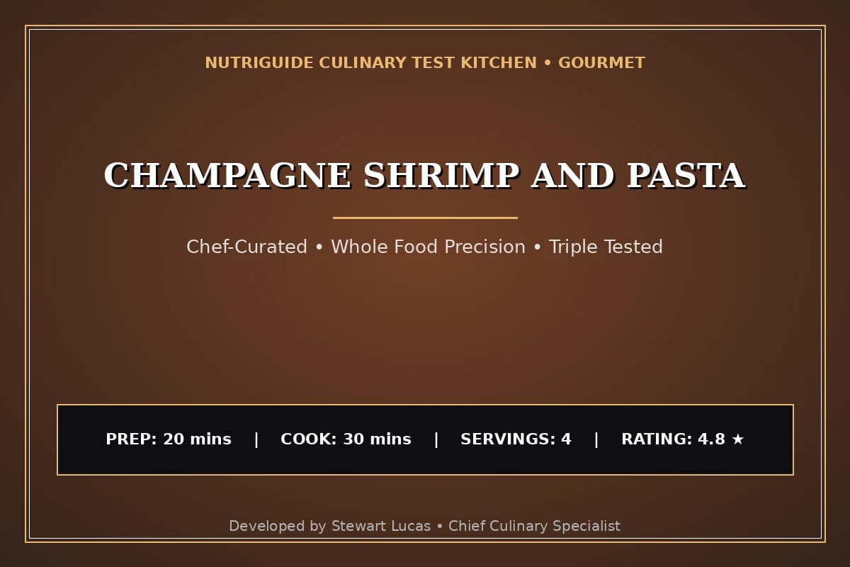Champagne Shrimp And Pasta
