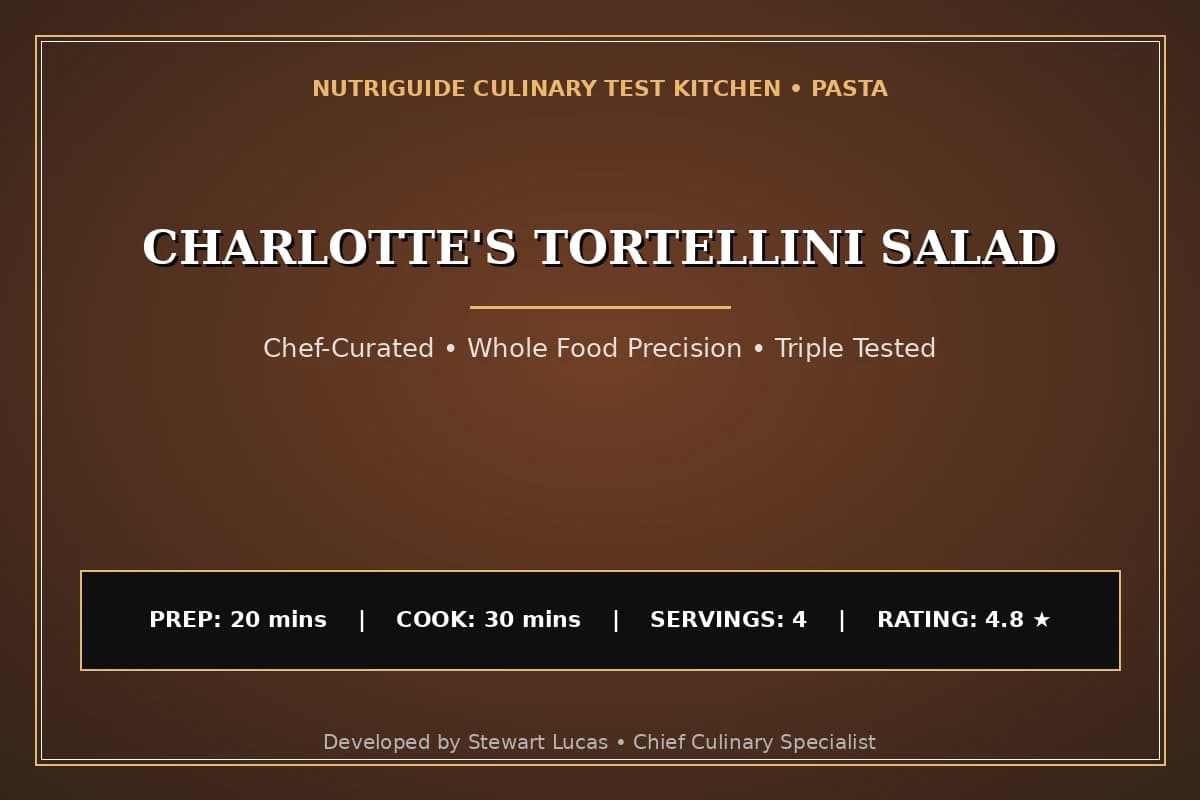 Charlotte'S Tortellini Salad