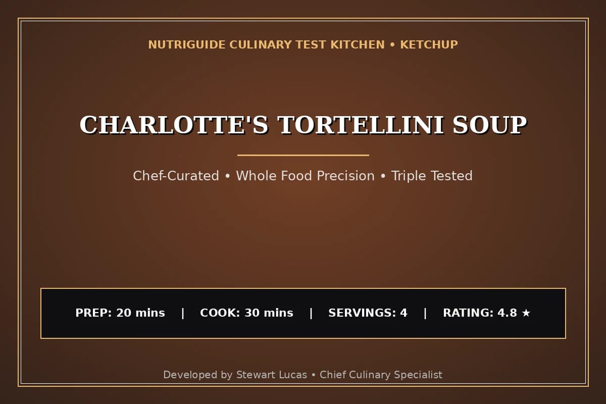 Charlotte'S Tortellini Soup