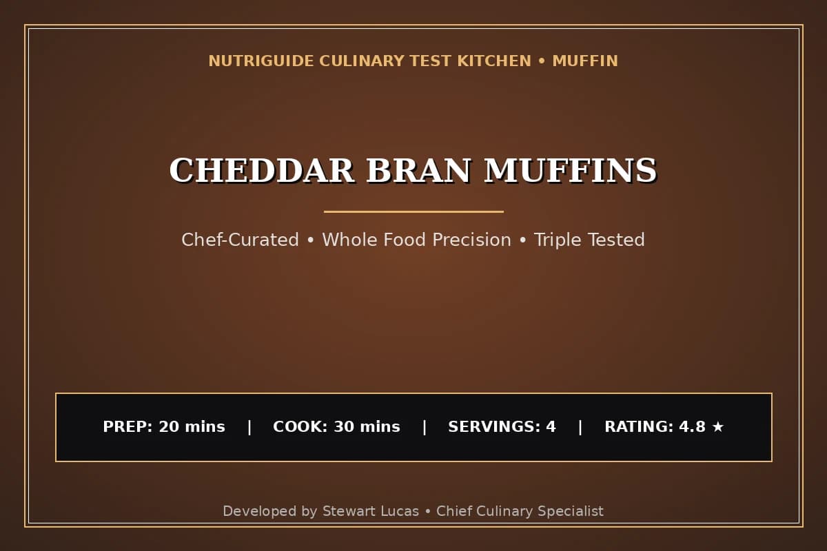 Cheddar Bran Muffins