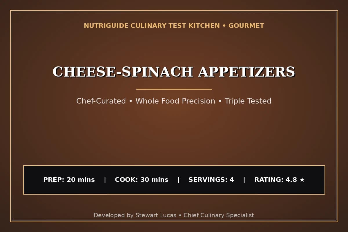 Cheese-Spinach Appetizers
