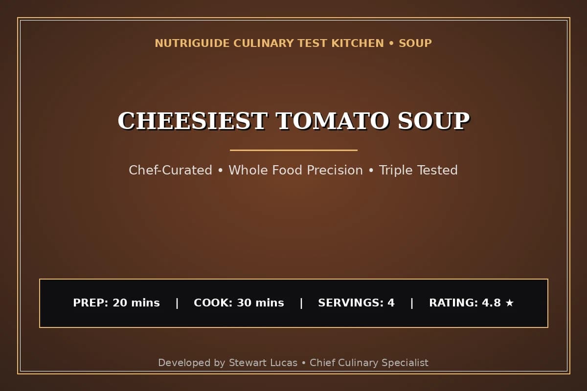 Cheesiest Tomato Soup