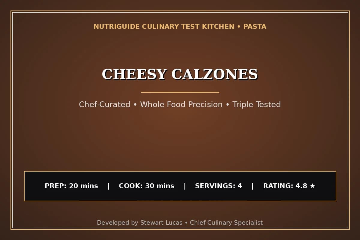 Cheesy Calzones