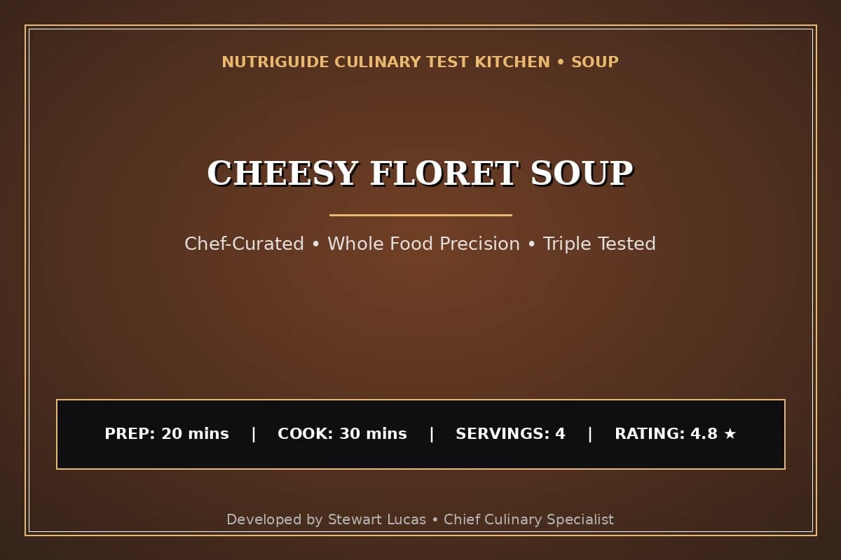 Cheesy Floret Soup
