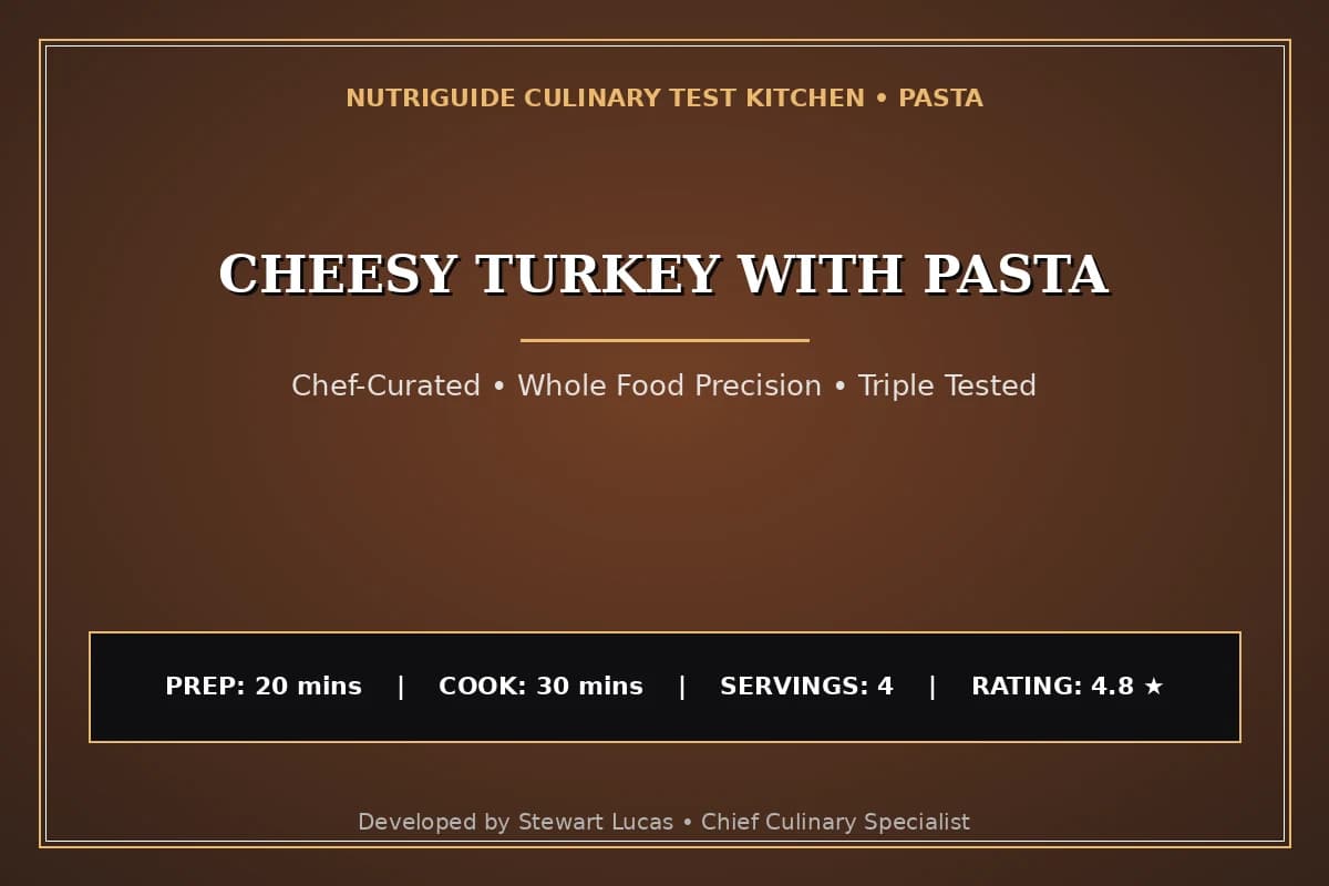 Cheesy Turkey With Pasta