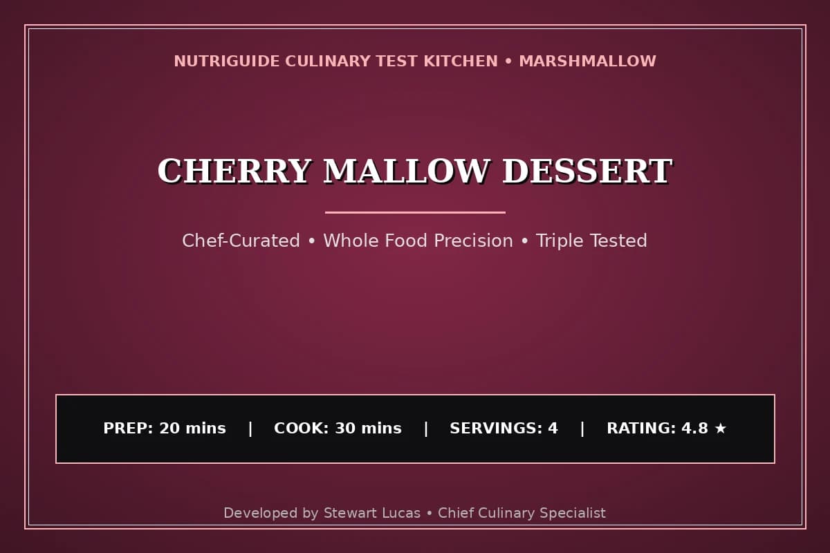 Cherry Mallow Dessert