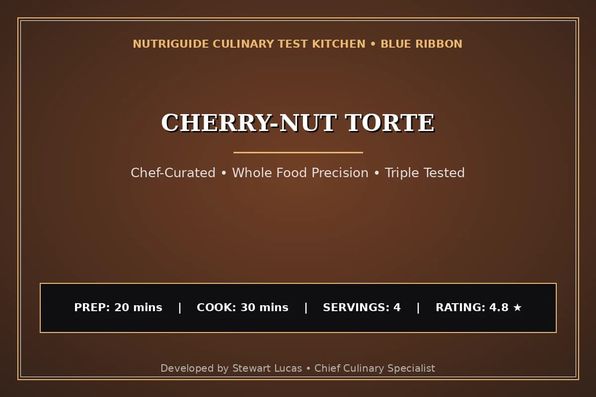 Cherry-Nut Torte