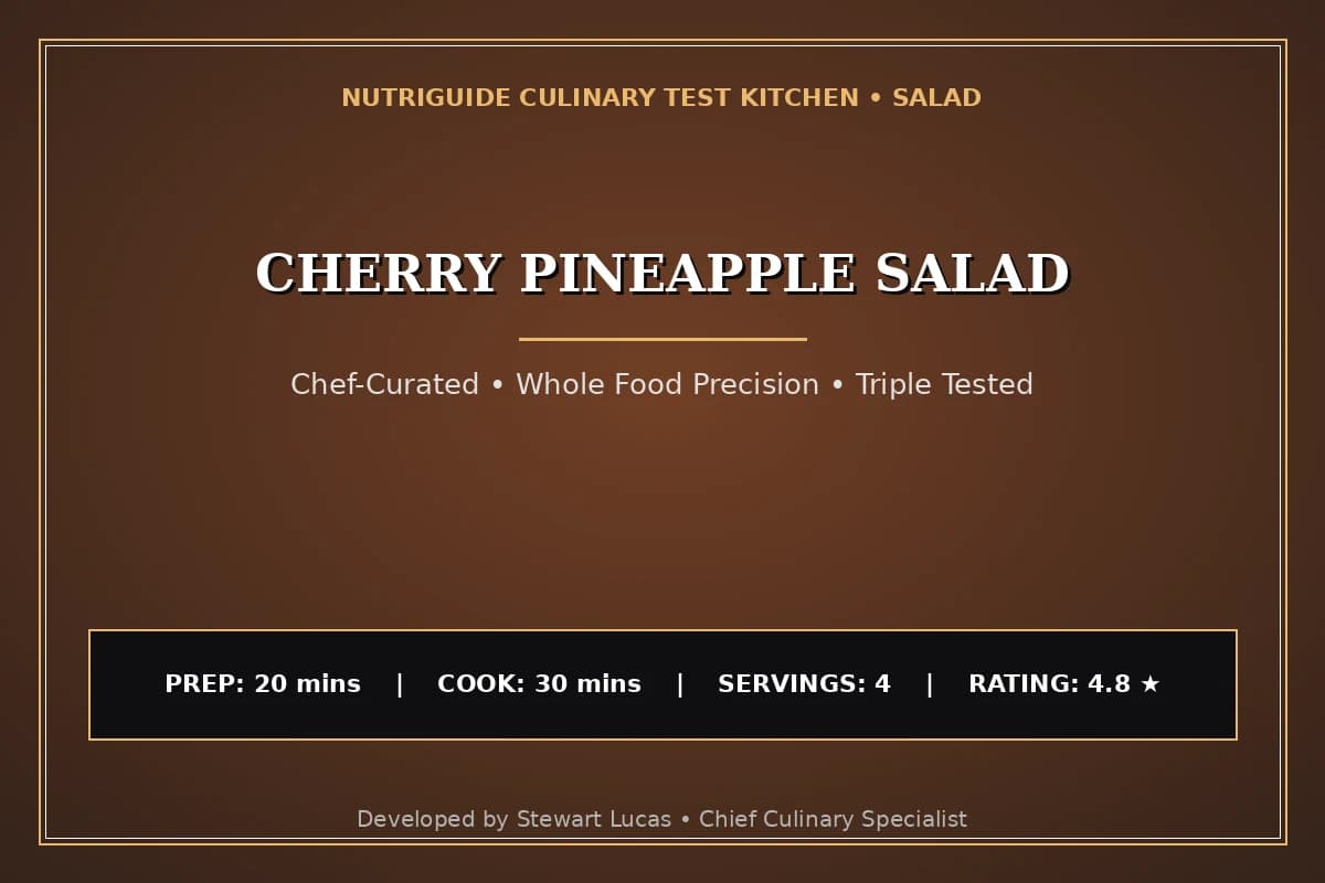 Cherry Pineapple Salad