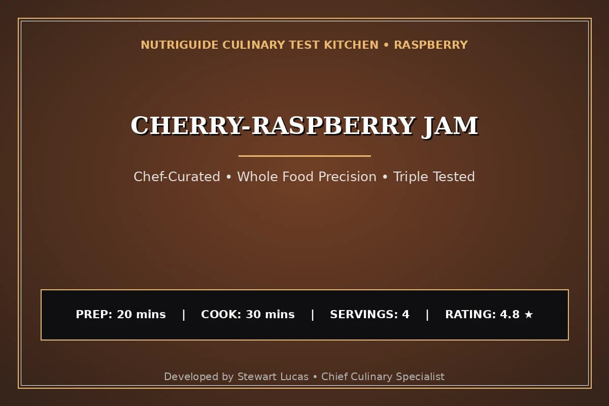 Cherry-Raspberry Jam