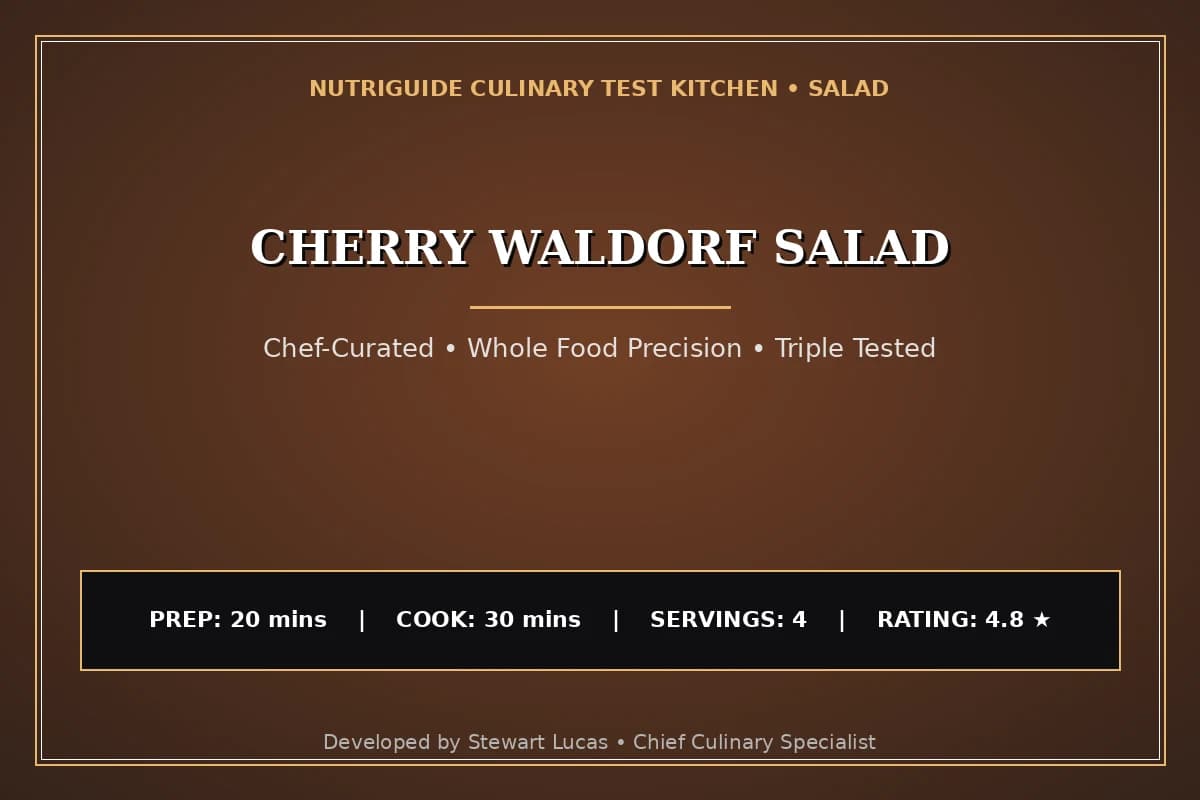 Cherry Waldorf Salad