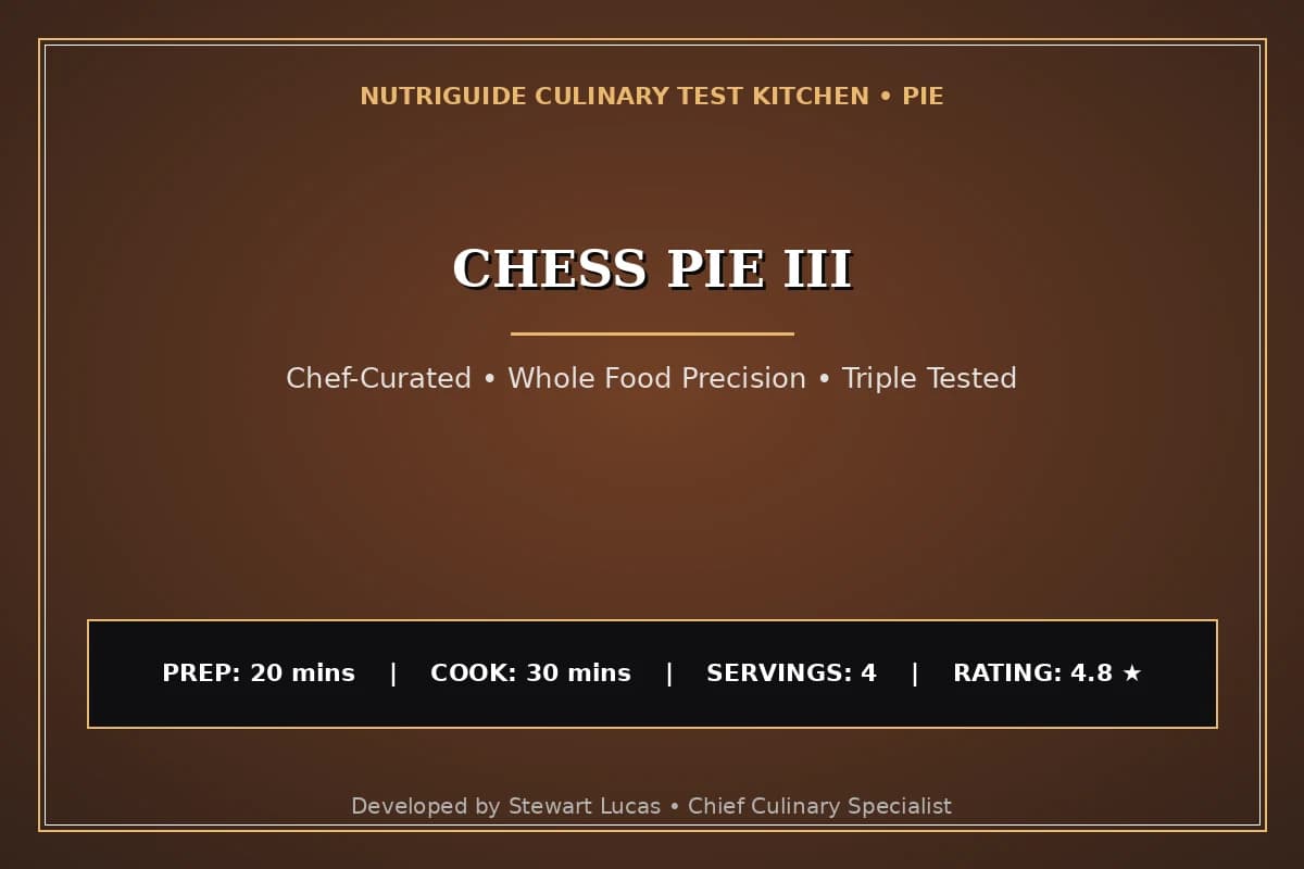 Chess Pie Iii