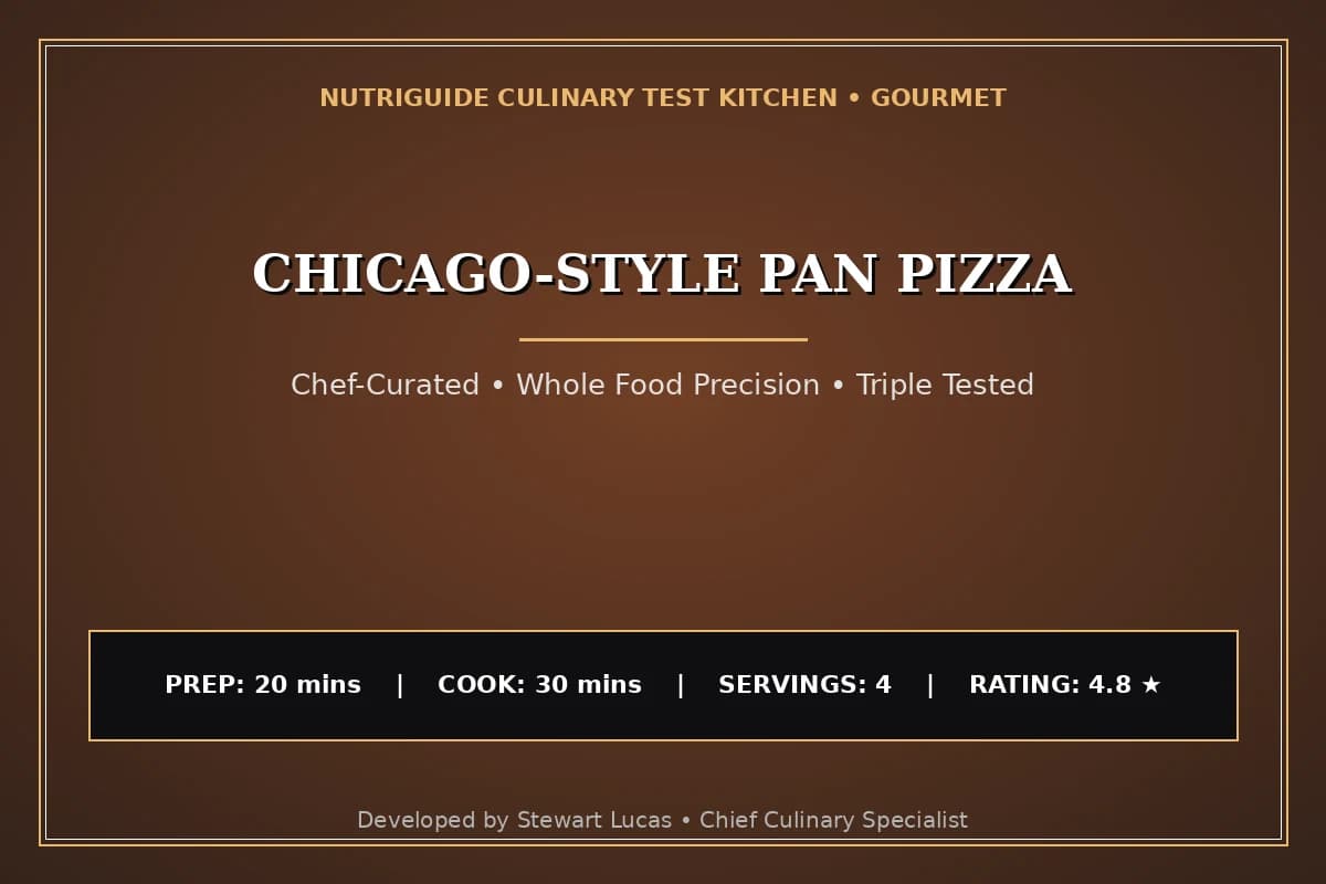 Chicago-Style Pan Pizza