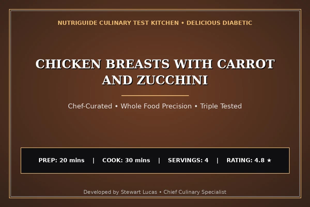 Chicken Breasts With Carrot And Zucchini