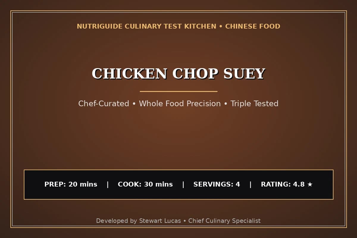 Chicken Chop Suey