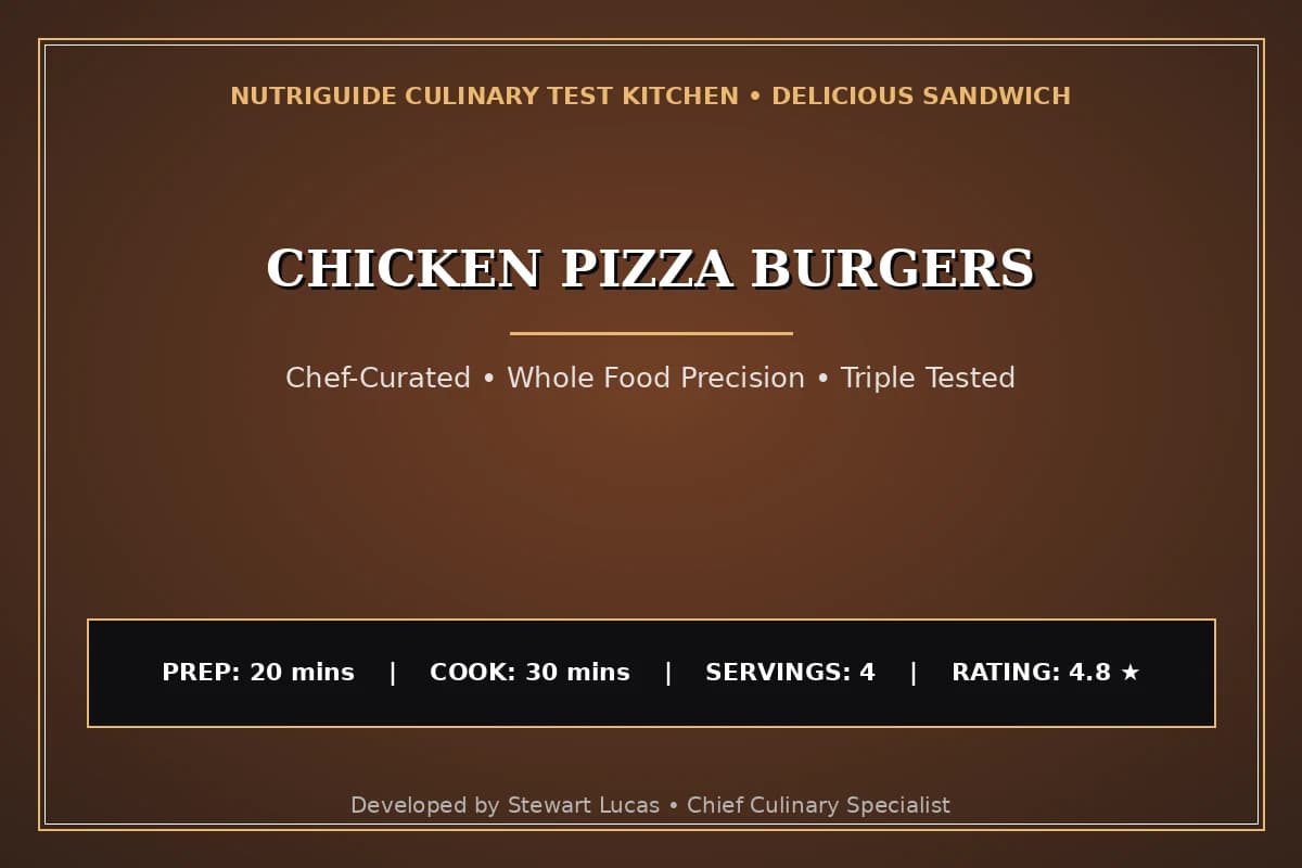 Chicken Pizza Burgers