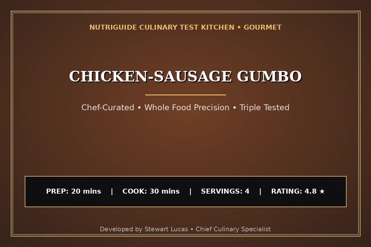 Chicken-Sausage Gumbo