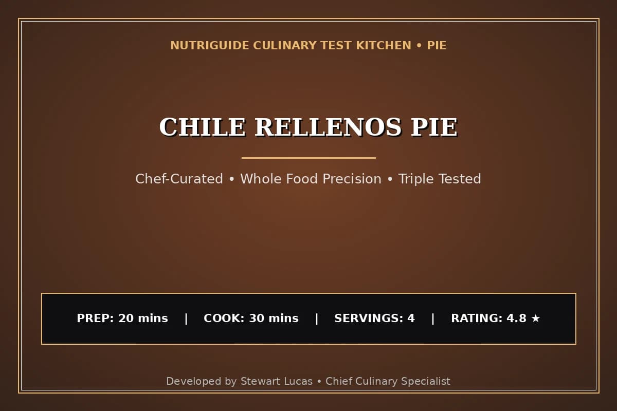 Chile Rellenos Pie