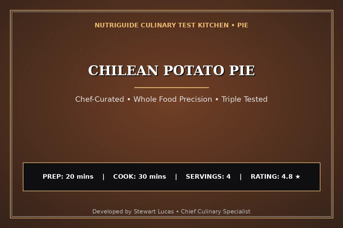 Chilean Potato Pie