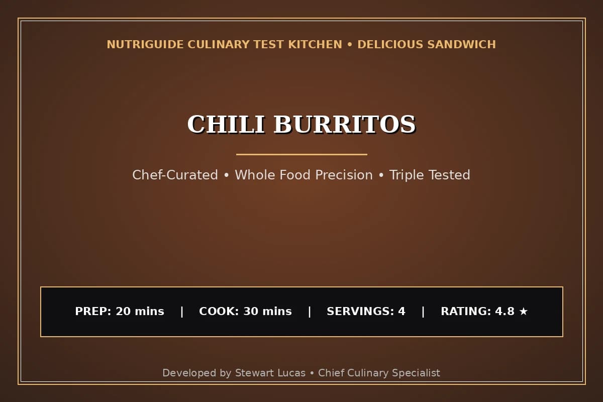 Chili Burritos