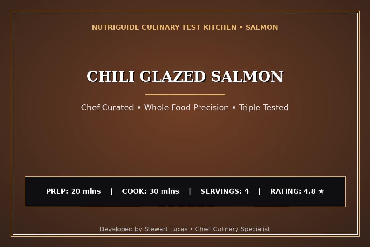Chili Glazed Salmon