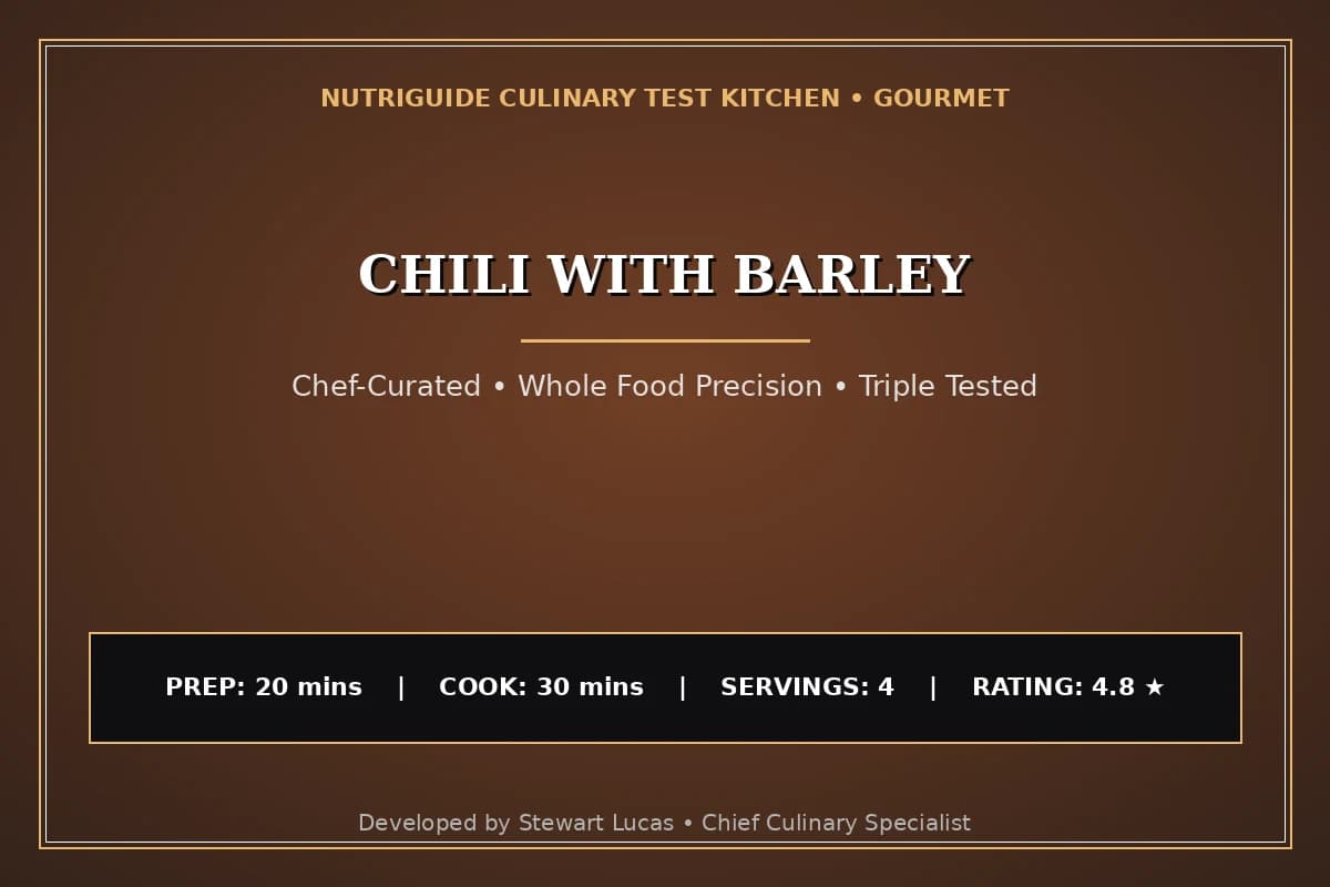 Chili With Barley