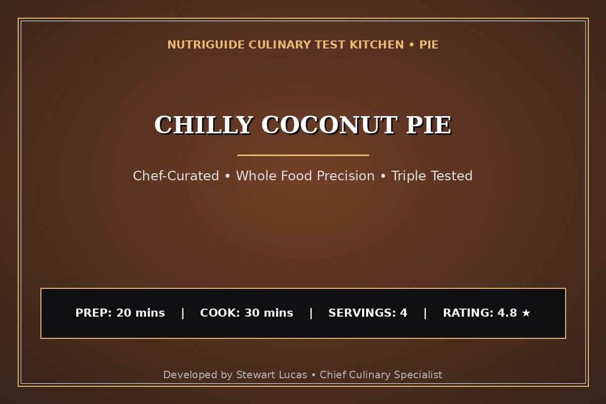 Chilly Coconut Pie