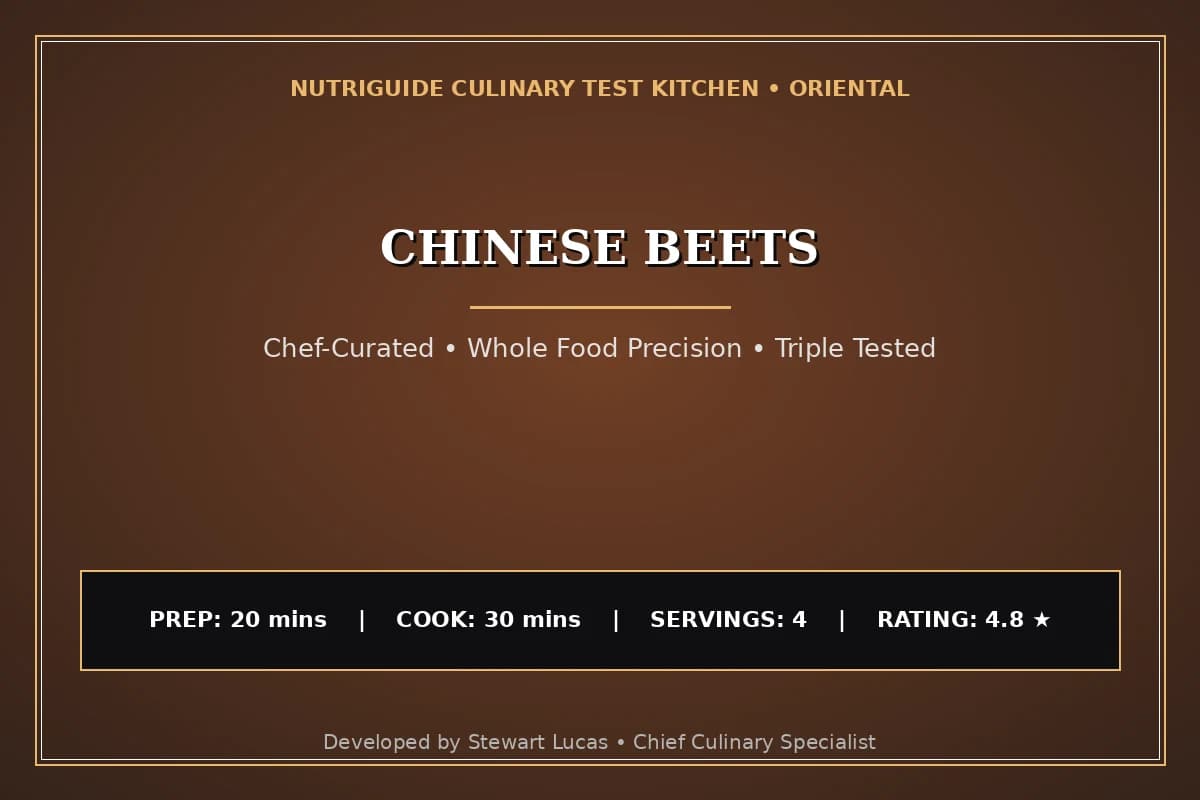Chinese Beets