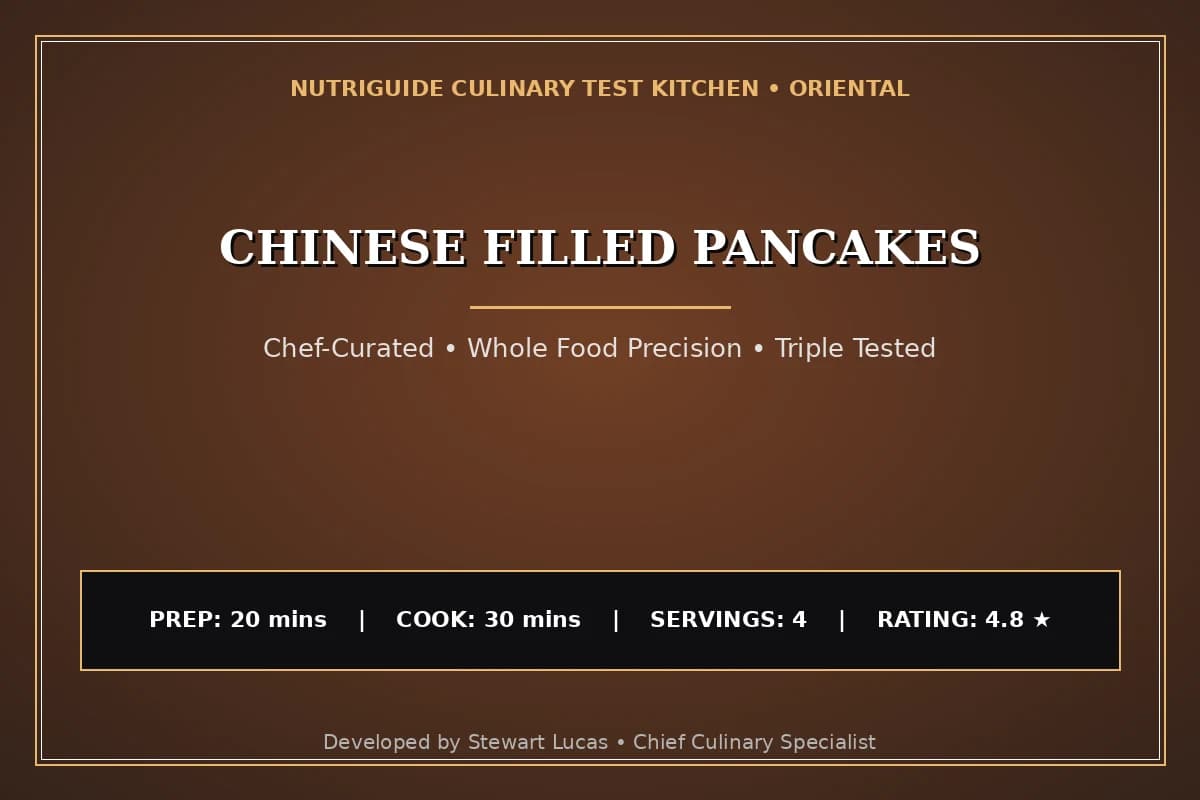 Chinese Filled Pancakes