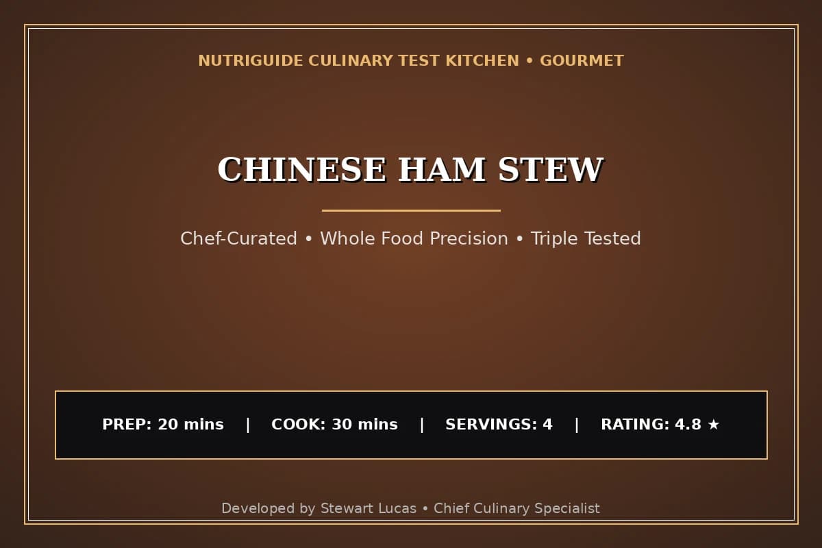 Chinese Ham Stew