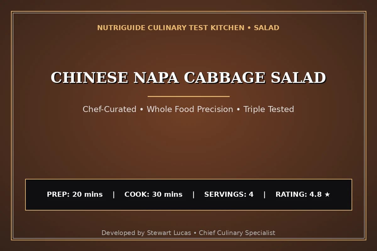 Chinese Napa Cabbage Salad