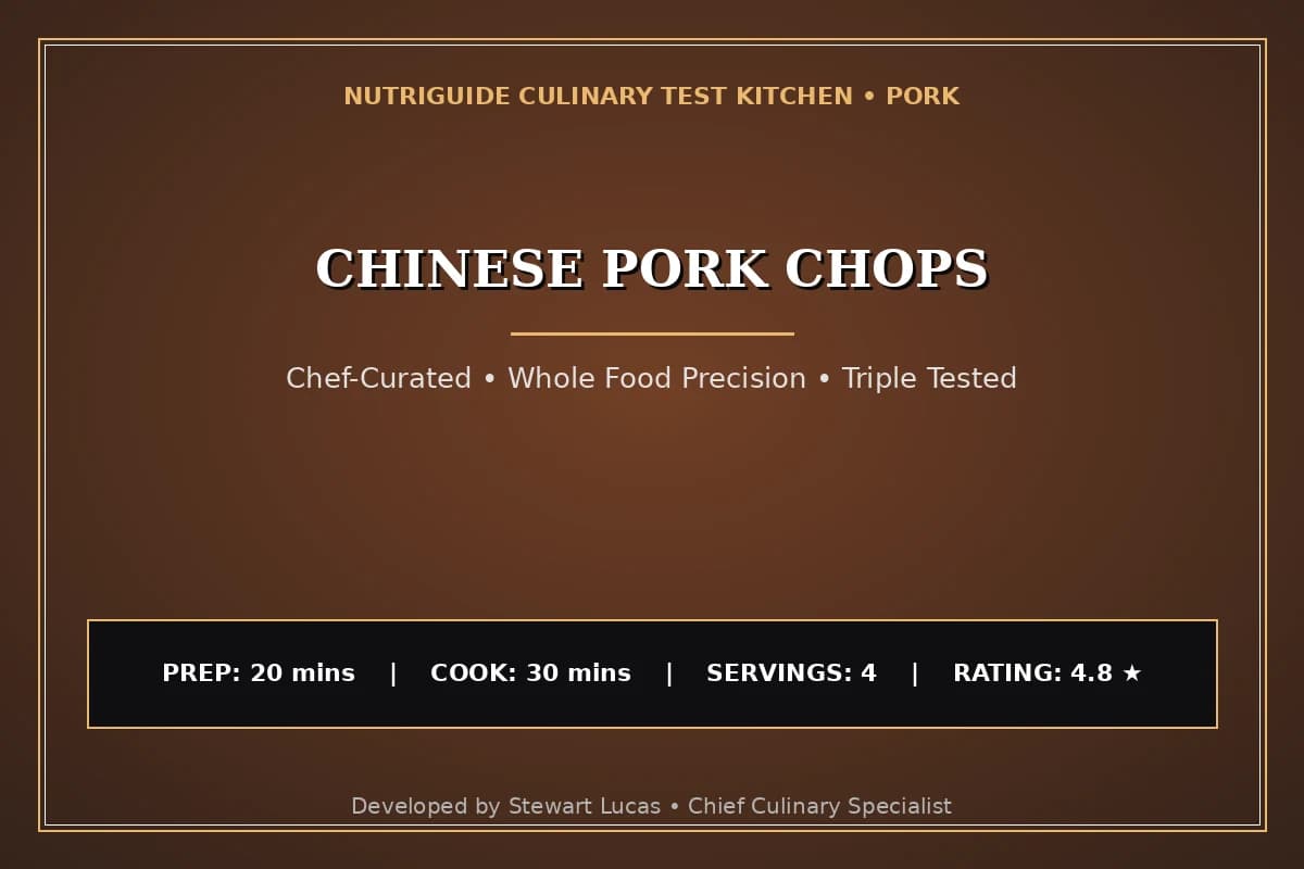 Chinese Pork Chops