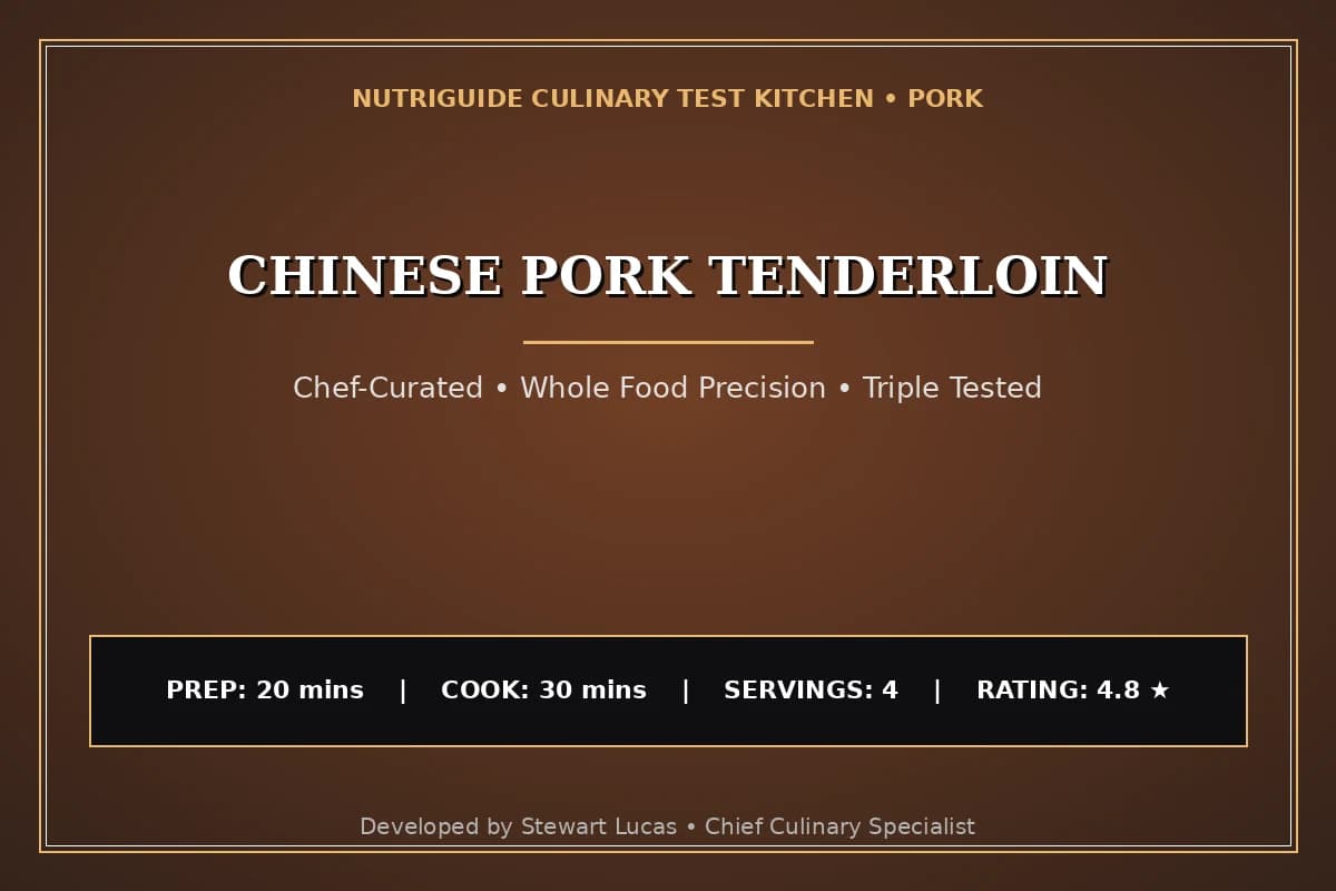 Chinese Pork Tenderloin