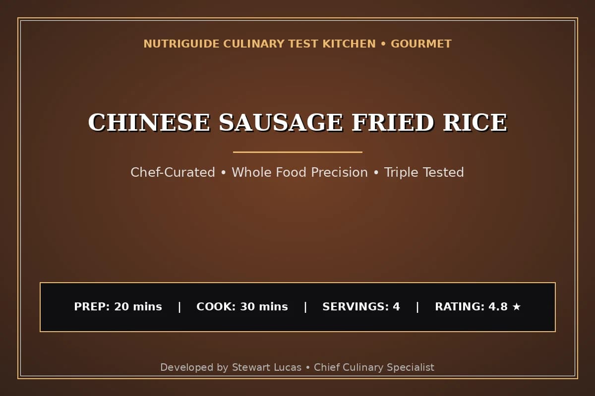 Chinese Sausage Fried Rice